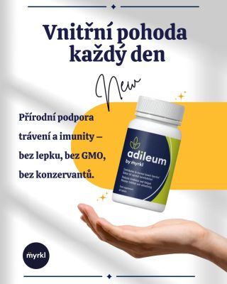 Tvoje tělo si zaslouží pohodu zevnitř 🌿 Adileum – švédská novinka, která podporuje zdravé trávení, dodává energii a pomáhá...