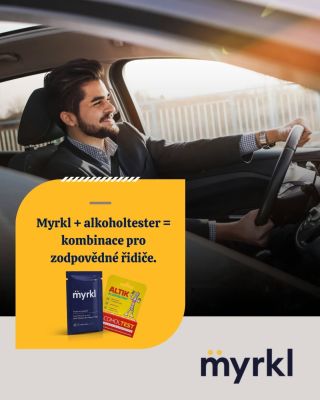 Musíš ráno sednout za volant? 🚗 Chceš mít naprostou jistotu, že je to bezpečné? Představujeme šoférský set: kapsle Myrkl +...