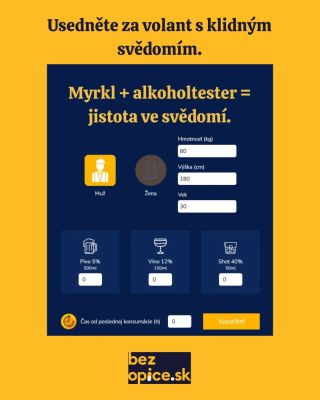 Zítra jdeš za volant a chceš mít jistotu? 🚗💡 S naší řidičskou sadou - kapsle Myrkl + jednorázový alkoholtester - to...