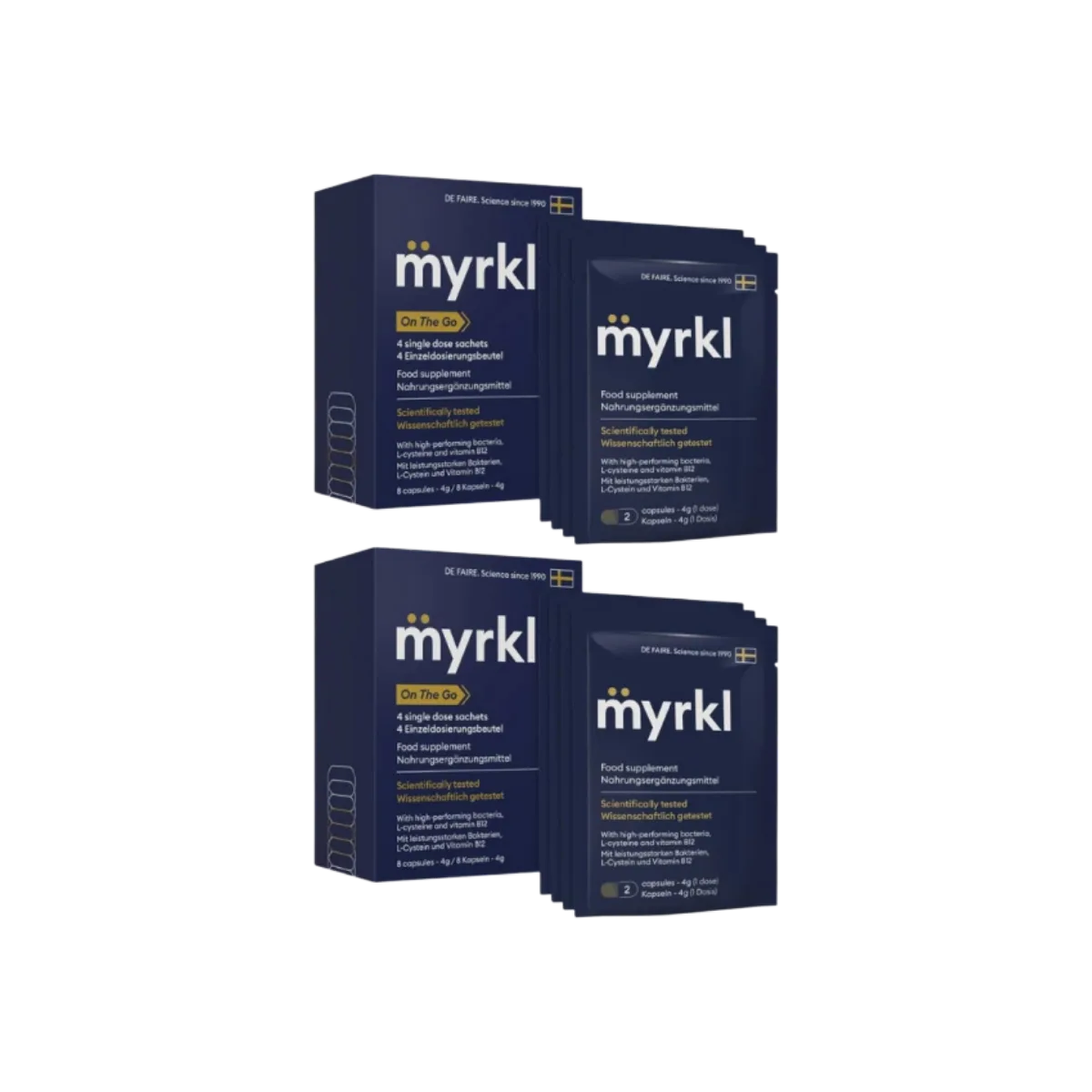 Víkendový balíček: 2x Myrkl On The Go (2x4 sáčky)
